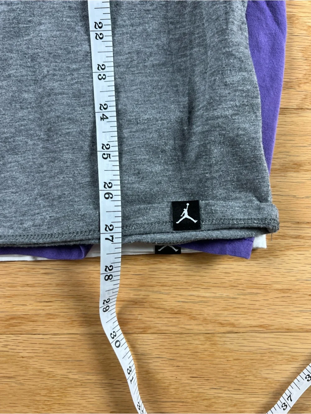 Air Jordan Tees Assorted Medium 3-Pack - Purple, White, Grey